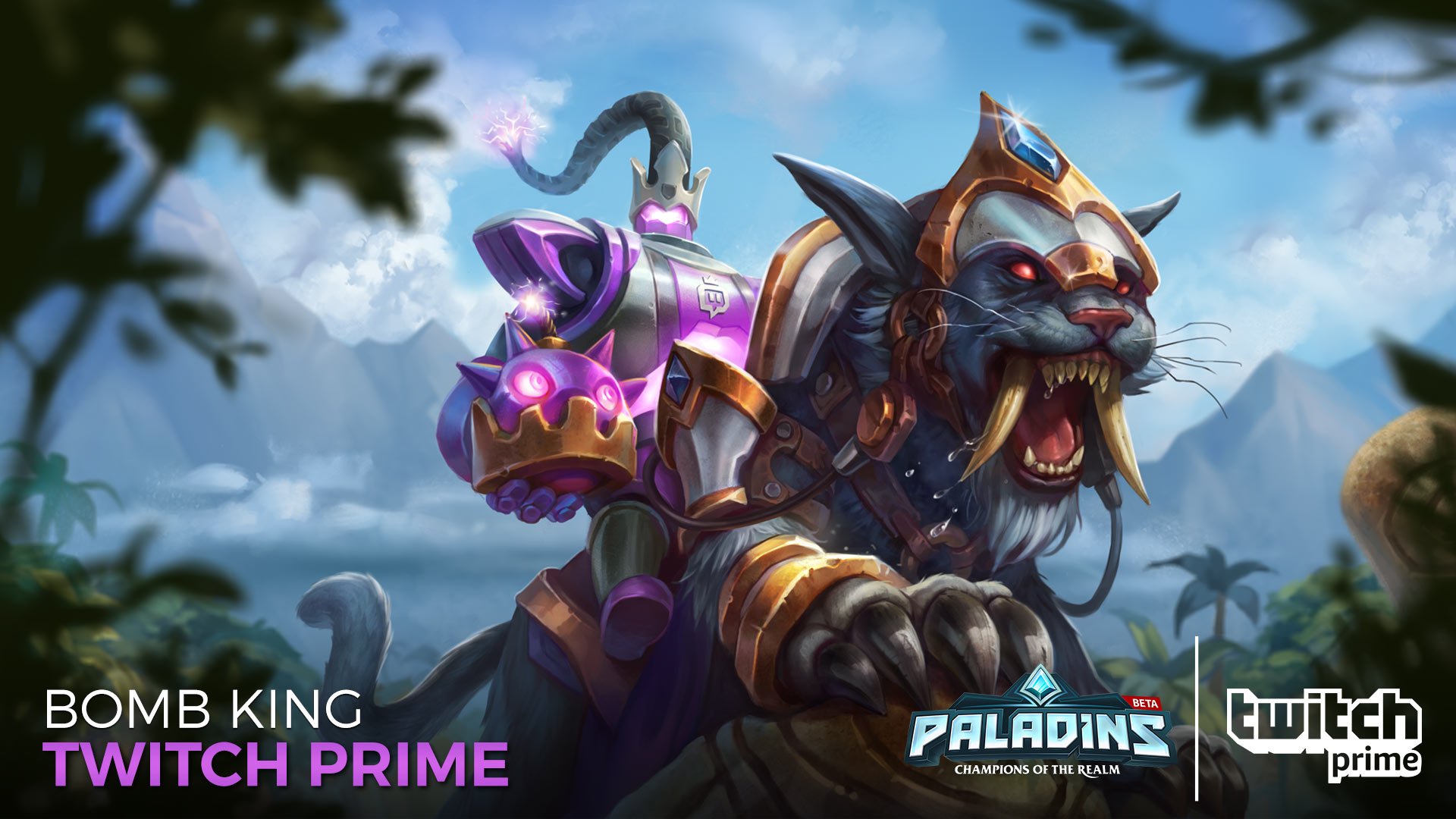 Paladins Sign Up For Twitch Prime And Unlock The Primal Prowler Pivotal Gamers - unlocking paladin roblox guest world